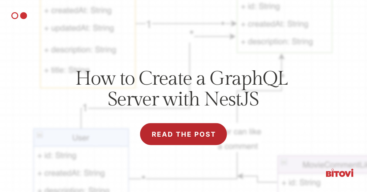 Creating a GraphQL server with NestJS